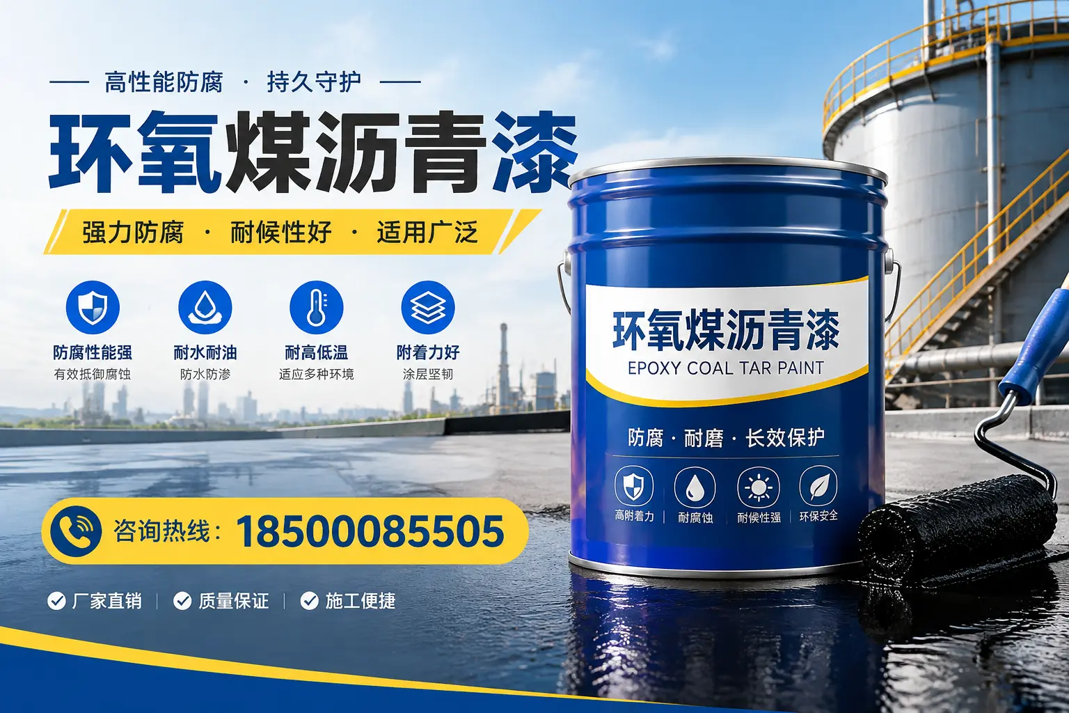 环氧煤沥青漆的储存与运输注意事项,中卫企业须知